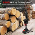 thumbnail image 4 of Electric chain saw,Safety Lock Branch Portable With 1 Inch Handheld Portable With 1 Batteries 2 21v Battery 1 Batteries 2 Powered With Safety 8 Inch Handheld Battery Powered With Lock Branch Wood, 4 of 7