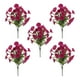 thumbnail image 1 of 5PC Outdoor Artificial Flowers Realistic And Morning For Outdoor Decor And Arrangements, 1 of 5