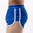 thumbnail image 4 of Sexy Men Ice Silk Seamless Boxer Briefs Pouch Underwear Shorts Trunks Underpants, 4 of 11