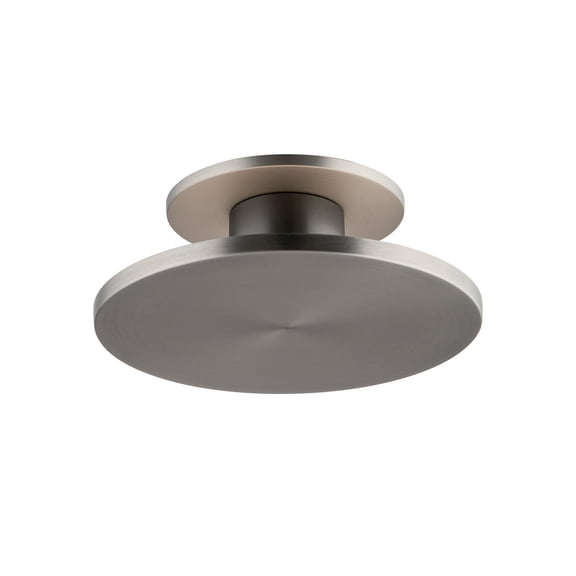 FM-250708-CS-BN WAC Limited Twist-N-Lite - 10W 1 LED Indirect Semi-Flush Mount-8 Inch Tall and 2.88 Inch Wide-Brushed Nickel Finish