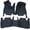 Floor Mat-Black with Gold Stitching, variant on Trunk Liner Full Coverage Cargo Mats Custom Compatible with BMW-Tesla-Mercedes-Honda-Lexus-Subaru 95% Car Makes Car Trunk Mats All Weather Boot Liner -Black with Black Stitching