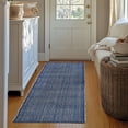 thumbnail image 2 of Eileen Farmhouse Navy Area Rug Runner 2' x 6' Runner, 2 of 5