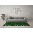 thumbnail image 3 of Ahgly Company Indoor Rectangle Persian Emerald Green Traditional Area Rugs, 7' x 10', 3 of 4