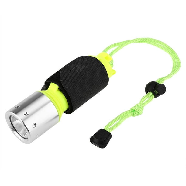 Linterna portátil y ligera de 3 modos para buceo, natación, senderismo, camping, caza y pesca.
