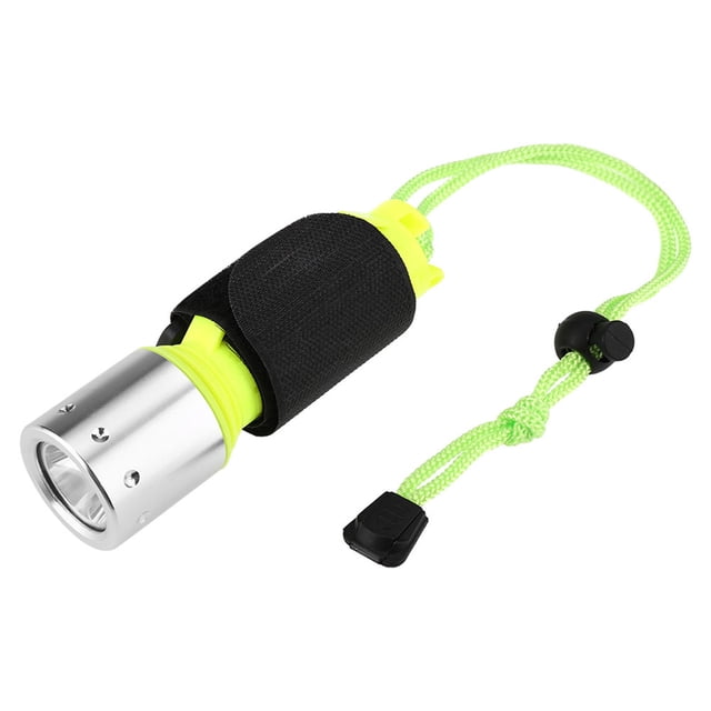 Linterna portátil y ligera de 3 modos para buceo, natación, senderismo, camping, caza y pesca.