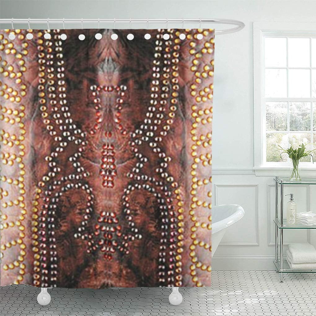 CYNLON Southwest Western Look Studs Boot Home Tribal Bathroom Decor