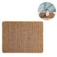 thumbnail image 2 of Alfombrilla rascadora para gatos, almohadilla rascadora de sisal natural, alfombra antideslizante para rascar gatos, alfombra para dormir para garras de gato y protección de muebles, 2 of 8
