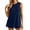 Navy, variant on CAIXIA 2 Piece Sets for Women Summer, Sweater Set Sleeveless Tunic Top and Shorts Beach Vacation Sets Tracksuits