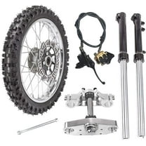 33mm 630mm Front Forks Triple Clamp   14" Wheel 60/100-14 Tire Rim Disc Brake Assembly 12mm Axle for Pit Bike Apollo 125cc XR70 SSR 110cc 125cc Motocross