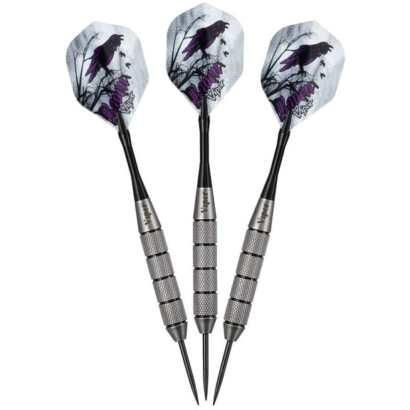 Viper Underground Raven Steel Tip Dart Set, 25 Grams
