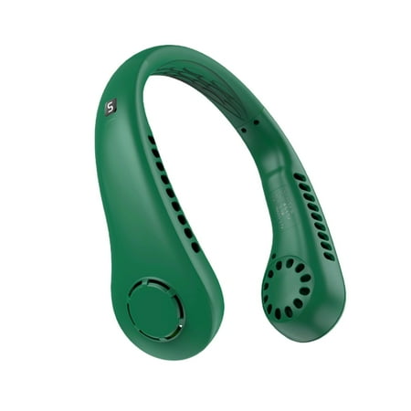 

ufehgfjh Clearance Hanging Portable Neck Cooler Fan Hands Free Bladeless Fan Wearable Fan Summer Sports Fans Headphone Design Essential items for the start of the school season Weekly Deals