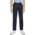 Wonder Nation Boys School Uniform Flat Front Pants, 2Pack, Sizes 418