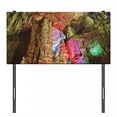 thumbnail image 3 of Natural Cave Headboard, Colorful Geological Cistern Rainwater Harvest Luminous Reflections Picture, Upholstered Decorative Metal Bed Headboard with Memory Foam, Twin Size, Multicolor, by Ambesonne, 3 of 4
