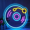 thumbnail image 3 of Dimmable Record Player Neon Sign Wall Art for Live Music Bedroom Bar and Hotel, 3 of 4
