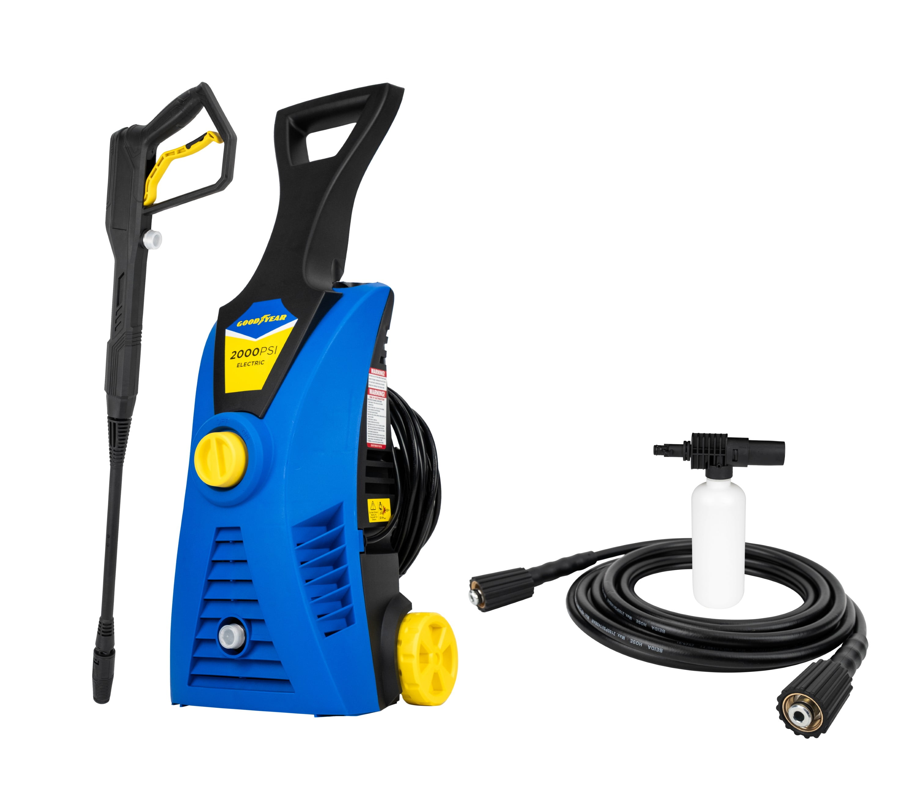 Goodyear 2,000 PSI 1.6 GPM Electric Pressure Washer with Soap Bottle