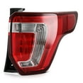 thumbnail image 2 of cciyu Taillight Assembly For Ford For Explorer 2016-2019 Black Housing Red Lens Passenger Side Taillamps, 2 of 5