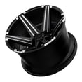 thumbnail image 2 of Tuff Cast Aluminum Rim TUT12 20X10 5X150 S-BLK MILLED -19MM, 2010T12-95150F10, 2 of 3