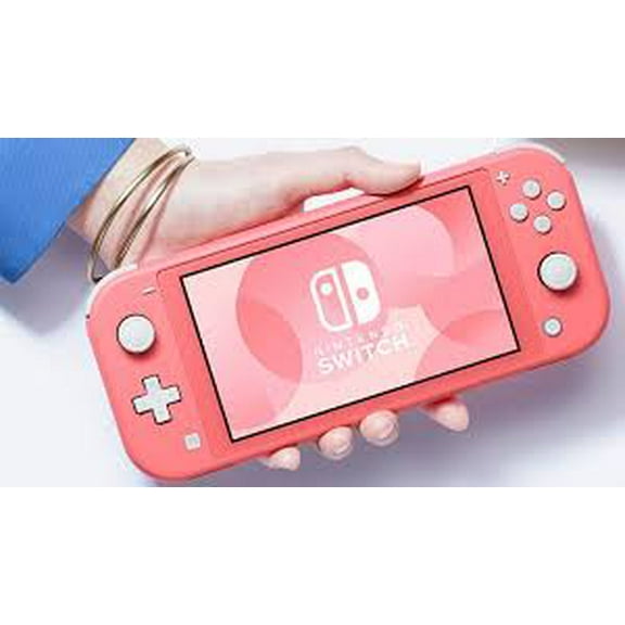 Restored Nintendo Switch Lite Console, Coral - International Spec (Functional in US) (Refurbished)