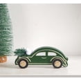 thumbnail image 1 of Adornos navideños, adornos navideños, regalos navideños Adorno de coche pequeño verde oscuro de moda Adorno de coche de madera Borde Decoración navideña Adorno pequeño Un péndulo, 1 of 4