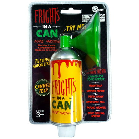 50 Fifty Fright In a Can Halloween Decoration Multicolored