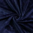 thumbnail image 4 of PiccoCasa All Season Soft Lightweight Flannel Fleece Blankets for Couch or Bed Twin XL Navy Blue, 4 of 7