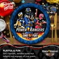 thumbnail image 4 of Power Rangers Plates 7in - Power Rangers Party Supplies 24 Count, 4 of 6