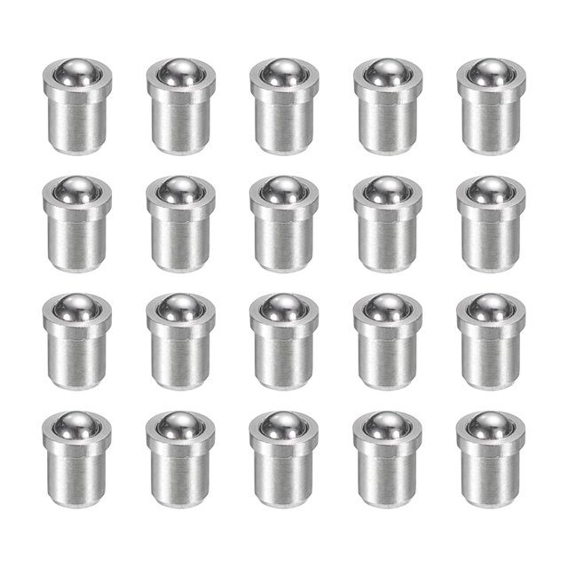 Uxcell 20 Pcs Ressort à Bille 3x4mm 15N Acier Inoxydable Petit Piston à Bille