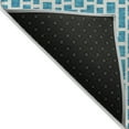 thumbnail image 3 of Addison Rugs Chantille Indoor/Outdoor Transitional Geometric Turquoise Washable Rectangle Rug, 9' x 12', 3 of 6