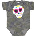 thumbnail image 3 of Inktastic Decorated Skull Boys or Girls Baby Bodysuit, 3 of 5
