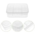 thumbnail image 1 of Raindrops 2Pcs Transparent Reptile Hatching Incubator Case 16 Compartments for Easy Observation, 1 of 8