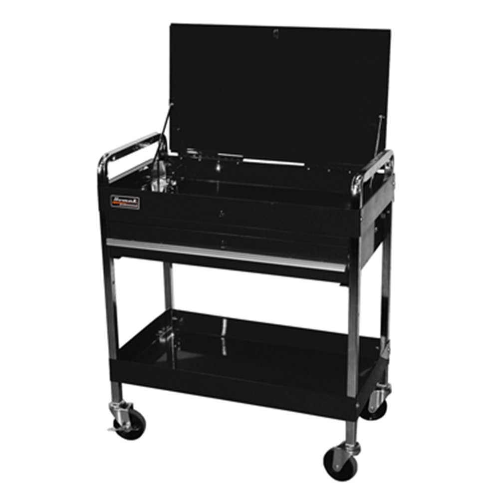 32" Professional Service Cart on wheels Black