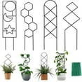 thumbnail image 3 of GardensPlants Stem Climbing Support Stake Flower Pots Vine Stand Holder Plant Trellis Support Bracket Garden Decoration, 3 of 19