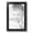 Black with Beads - 1 Pack, variant on ArtToFrames 8" x 14" Antique Black Picture Frame, 8.5x14 inch Black Wood Poster Frame (WOM-5106), 2 Pack