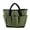 Army Green, variant on HOMEIORA 1pc Gardening Tote Bag, Garden Tool Bag with 8 Side Pockets, Elastic Straps And Sturdy Handles, 600D Heavy-Duty Oxford Cloth, Black