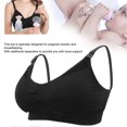 thumbnail image 4 of Hands Free Pumping Bra Comfortable Breathable Breast Pumping Bra Breastfeeding BraBlack XL, 4 of 5
