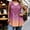 Hot Pink, variant on Boho Tank Tops for Women Western Aztec Plus Size Tunic Top V Neck Sleeveless Summer Blouses Flowy Casual Loose Shirts