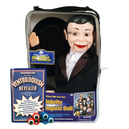 Bonus Bundle Charlie McCarthy Ventriloquist Dummy Doll