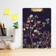 thumbnail image 6 of GZHJMY Wildflowers Clipboard A4 Standard Size Decorative Clipboard with Low Profile Metal Clip for Students Men Women Classroom and Office Whiteboard Clipboards, 6 of 7
