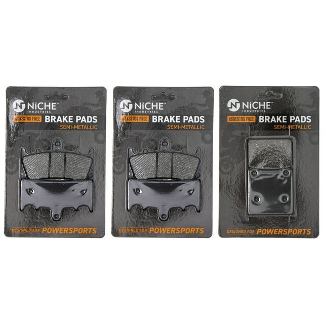 Niche Semi-Metallic Brake Pad Set for Suzuki Hayabusa Motorcycle MK1002450