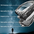 thumbnail image 3 of Zinc Alloy Key Fob Cover,Keychain,Full Protection Car Key Case for Benz 2019-2021 A-Class C-Class G-Class 2017-2020 E-Class S-Class 2018-2022 CLS Smart Keyshell Accessories,Gun Color, 3 of 7