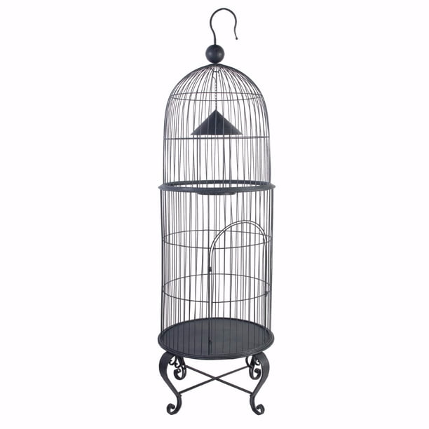 Prevue Pet Products Economy Bird Cage - Medium Size Cage For Parakeets, Lovebirds, Cockatiels | Includes Cups & Perches