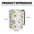 thumbnail image 3 of Naloa Scandinavian Africa Car Trash Can Garbage Car Accessories Trash Can Car Waste Bin for for Driver and Passenger Any Vehicle, 3 of 7