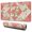Pioneer Flower Floral-3, variant on Long Mouse Pads for Desk,Pioneer Flower Floral Print Pattern Desk Mats on Top Of Desks, Desk Mouse Pad Extra Large with 3mm Non-Slip Base and Stitched Edge for Gaming,Office,Work,Home 31.5"x11.8"