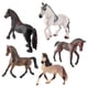thumbnail image 4 of Animal Playset modelo Horse modelo colección ciencia juguete educativo modelo Animal realista figuras conjunto para ornamento niñas familia SM SunniMix Juguetes de simulación, 4 of 8