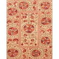 thumbnail image 1 of Ahgly Company Indoor Rectangle Abstract Orange Red Oriental Area Rugs, 4' x 6', 1 of 6