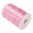 thumbnail image 2 of Braided  100 Yard Nylon Satin Cord, Chinese Knotting Cord, For Jewelry Making Chinese Knot Making Braiding Clothing Making Navy,Red,Beige,Pink,Purple,Blue, 2 of 8