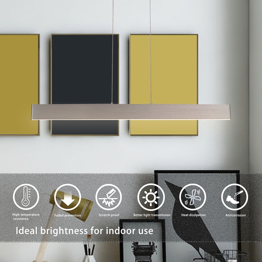 Private Jungle Strip Home LED line light with 39.8x4.3inch, monochromatic temperature