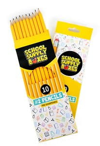 Artistic Essentials Back to School Pencil Box - 18 Pieces