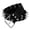 l, variant on Unisex Punk Spike Studded Faux Leather Belt: Dark Metal Cone Stud Belt Y2K Style for Streetwear, Party, Performance