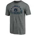 thumbnail image 2 of Men's Heathered Gray Auburn Tigers Team Freedom Tri-Blend T-Shirt, 2 of 3